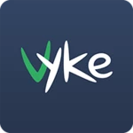 vyke: second phone number/2nd android application logo